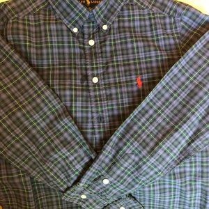 Polo long sleeve button down  in sz 10